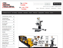 Tablet Screenshot of emcomachinetools.co.uk